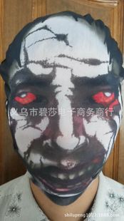 萬圣節(jié)面具 萬圣節(jié)鬼節(jié)骷髏面具紋身頭套刺青帽子tattoo masks 歡迎來圖定制