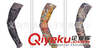 紋身袖套 D組合紋身袖套刺青套袖大花臂手臂套防曬防紫外線騎行釣魚袖套原始圖片3