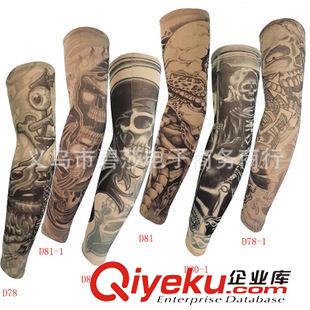 紋身袖套 防曬紋身袖套 刺青手臂套 大花臂 騎行釣魚戶外騎行套袖防紫外線原始圖片2