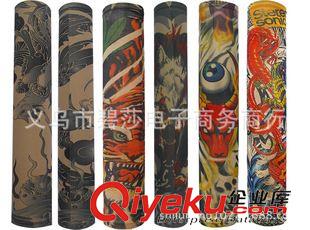 紋身袖套 6款日系風紋身袖套組合 戶外防曬騎行袖套 促銷專用 鬼節(jié)裝扮原始圖片3