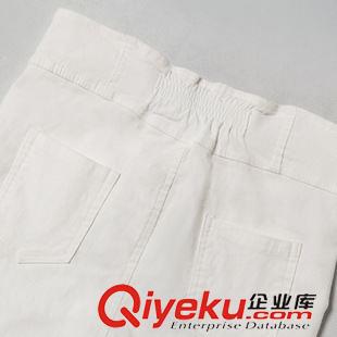 春夏女式休閑褲 實(shí)拍水洗打底褲外穿2015韓版新彈力顯瘦大碼高腰褶皺小腳褲女潮褲原始圖片3