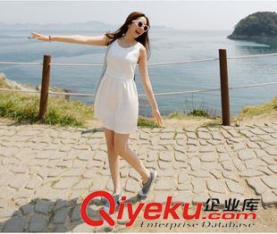 特價 T恤 連衣裙 實(shí)拍2015夏裝新款大碼女裝荷葉喇叭袖短袖雪紡連衣裙雪紡裙