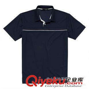 翻領T恤（Polo Shirts） 廠家生產純棉珠地男式無扣翻領T恤