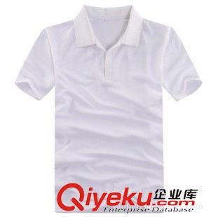 翻領T恤（Polo Shirts） 廠家生產純棉珠地男式無扣翻領T恤原始圖片3