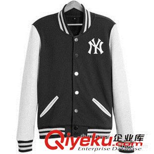 棒球夾克(baseball Jackets) 定制美國(guó)職業(yè)棒球紐約揚(yáng)基隊(duì)款球迷棒球夾克