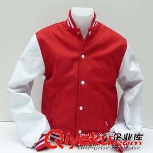 棒球夾克(baseball Jackets) 專業定制美式棒球夾克 定做男式棒球衫夾克