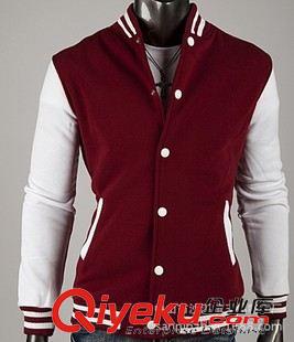棒球夾克(baseball Jackets) 2014淘寶批發(fā)暢銷爆款美式純棉棒球夾克