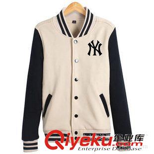 棒球夾克(baseball Jackets) 2014淘寶批發(fā)暢銷爆款美式純棉棒球夾克原始圖片3