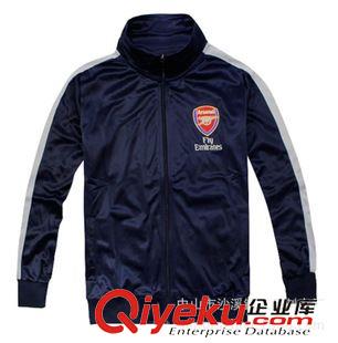 夾克（jacket） 專業(yè)定做出口歐美男式金光絨運(yùn)動(dòng)外套 足球隊(duì)球迷運(yùn)動(dòng)夾克