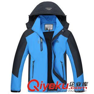 沖鋒衣  新品兒童戶外防風防水沖鋒衣男女兩件套三合一親子裝登山服定制