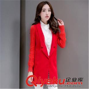 呢子大衣 秋季新款韓版呢子大衣休閑春秋外套女廓形毛呢外套女中長款原始圖片2