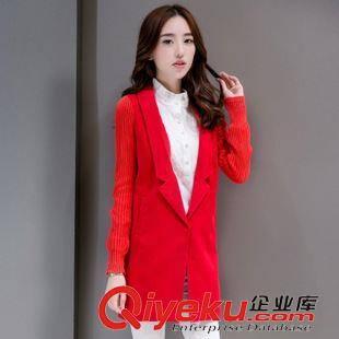 呢子大衣 秋季新款韓版呢子大衣休閑春秋外套女廓形毛呢外套女中長款原始圖片3