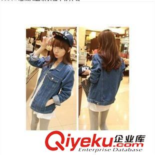 外套 2015新款秋裝短外套棒球服女印花開衫長袖衛衣春秋季新品女裝