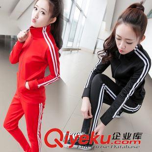 休閑運動套裝 套頭連帽衛(wèi)衣女士春秋運動休閑套裝可愛米老鼠圖案跑步服兩件