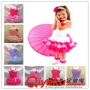 tutu dress 童裙批發(fā) 女童超柔軟紗拼接可愛小公主蓬蓬舞蹈裙 8種顏色可選