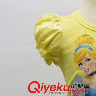 tutu dress 批發(fā)迪斯尼公主舞蹈裙 短袖T恤+蓬蓬半身裙套裝女童兩件套裙童裝