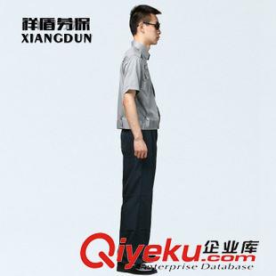工作服 新款夏季男士保安短袖襯衣酒店物業保安執勤套裝工作服 廠家批發原始圖片2