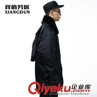冬季棉襖 冬季男式勞保軍大衣 保暖工作服 軍工棉衣大衣 黑色防靜電服批發