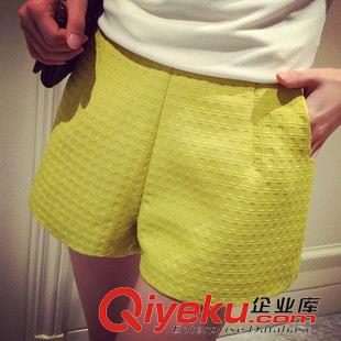 淘寶爆款休閑短褲 大碼春夏 韓版胖mm短褲子斤休閑闊腿褲加肥高腰松緊熱褲潮原始圖片2