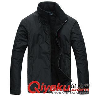 夾克 廠(chǎng)家直銷(xiāo)2015春裝新品男式修身夾克 立領(lǐng)男士夾克衫夾克男裝外套