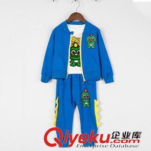 外套/夾克/大衣 2015定制款歐洲站童裝時(shí)尚休閑網(wǎng)球服韓潮紐扣開衫立領(lǐng)長(zhǎng)袖外套
