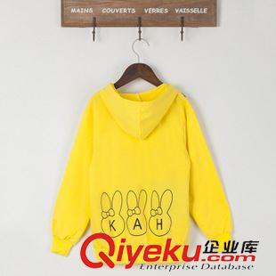 外套/夾克/大衣 2015秋冬新款童裝時尚休閑長袖可愛拉鏈動物愛心中長款女童外套
