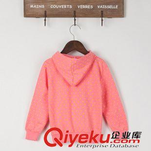 外套/夾克/大衣 2015秋冬新款時尚童裝長袖開衫拉鏈圓點連帽可愛米老鼠女童外套