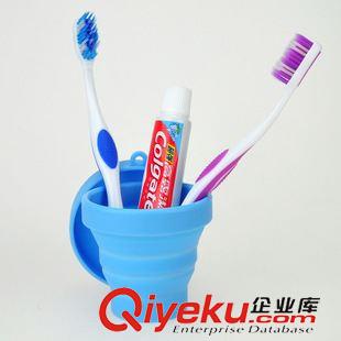 洗漱用品 戶外裝備旅行必備用品旅游可愛創(chuàng)意硅膠折疊杯子便攜式伸縮塑料杯原始圖片2