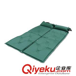 防潮墊/充氣枕頭 T 戶外野營露營用品九點自動充氣墊單人睡墊 帳篷墊子可拼接雙人原始圖片2