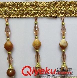 2015新款 【錦天】廠家直銷 新款gd水晶珠子花邊 窗簾花邊家紡輔料批發(fā)原始圖片3