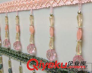 中檔花邊 【錦天】窗簾配件 水晶珠子 gd絨球 窗簾珠子花邊tj 玉石原始圖片2