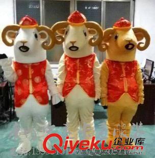 新年羊牛系列 tj卡通人偶服裝羊卡通道具服裝卡通人偶行走服羊原始圖片3