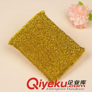 刷刷塊 地球22年廠家清潔去除油漬洗碗刷鍋12個裝金銀刷刷塊高密度海綿擦原始圖片3