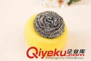 不銹鋼扁球 鋼絲球球清潔球 地球不易生銹一根絲 家務清潔洗刷 海綿鋼絲球 不銹鋼清潔球原始圖片2
