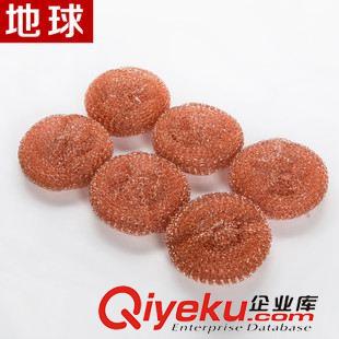 網袋包裝 鋼絲球 地球不易生銹一根絲 6個鍍銅/網袋 鋼絲球 清潔球訂做原始圖片2