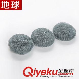 3個裝 地球不易生銹一根絲 家務清潔洗刷鍍鋅網球3個網袋裝鋼絲球原始圖片2