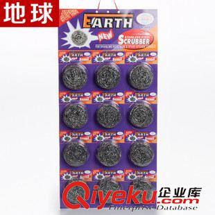 12個裝 地球不易生銹一根絲 潔洗刷12個裝鋼絲球清潔用具 不銹鋼洗碗原始圖片2