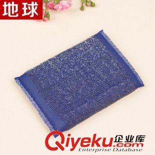 紙套包裝 地球22年廠家家務清潔用品 鋼絲蔥 四片裝 刷刷塊 高密度海綿擦原始圖片3