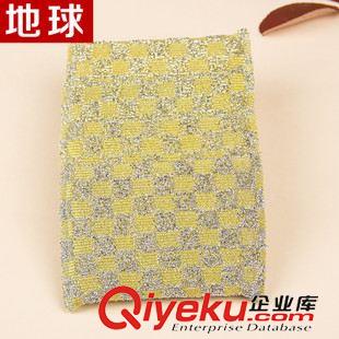 紙套包裝 地球22年廠家家務清潔用品 黃色方格 四片裝 刷刷塊 高密度海綿擦