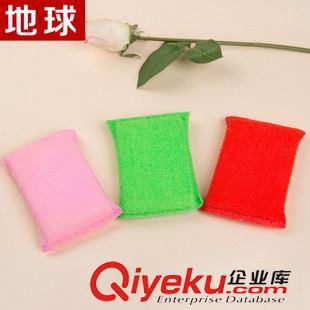 紙?zhí)装b 地球22年廠家家務(wù)清潔用 塑料三片裝 洗碗刷鍋高密度 海綿擦
