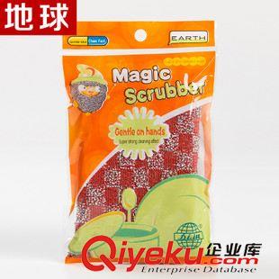 OPP袋加紙卡包裝 地球22年廠家家務清潔用品 方格蔥吊卡裝12pc刷刷塊高密度海綿擦原始圖片2