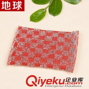 OPP袋加紙卡包裝 地球22年廠家家務清潔用品 方格蔥吊卡裝12pc刷刷塊高密度海綿擦原始圖片3