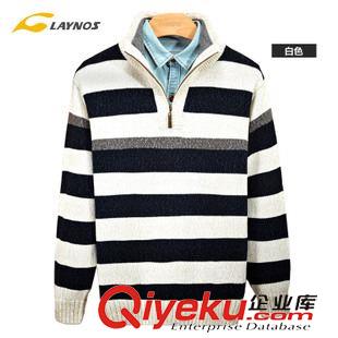 衛(wèi)衣/夾克 秋冬季201男款戶外休閑服裝男士保暖針織毛衣圓領(lǐng)長袖圓領(lǐng)毛衫原始圖片2