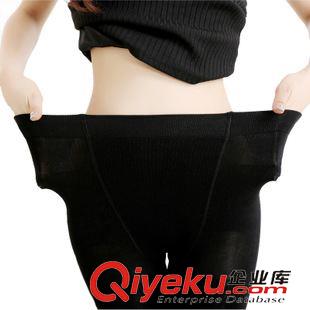 女式春秋款 新款女士高密收腹提臀蠶絲緞面鋼絲連褲襪蛹真絲踩腳褲九分褲批發原始圖片2