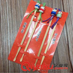 新品上架 1KK 卡通木質(zhì)耳勺 129可愛造型中國娃娃挖耳勺 掏耳朵 4組套裝原始圖片3