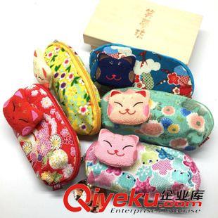 新品推薦 3J  化妝包 BC-11/14/15/21-Q日本笑夢琉布藝和服掛件拉鏈包原始圖片2