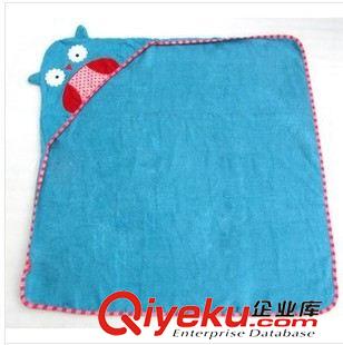 毯子/抱毯/披肩 J0兒童抱毯 GF-270 everbaby外貿(mào)原單 嬰兒毛圈造型繡花浴衣原始圖片3