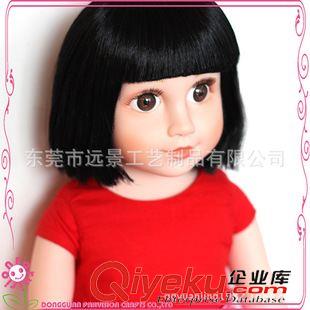 粉膚色娃娃 高品質(zhì)18寸搪膠娃娃 american girl衣服 批發(fā)PVC公仔