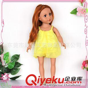 娃娃衣服-童裝同款 陽光女孩 18寸搪膠娃娃 廠家供應(yīng)美國女孩服裝 來圖定制PVC公仔