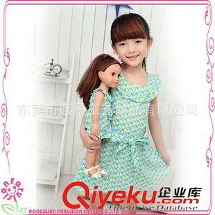 娃娃衣服-童裝同款 廠家tj批發(fā){zx1}夏秋童裝同款迷你搪膠娃娃模特 可定制娃娃服飾